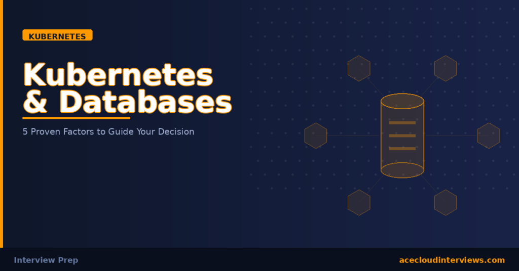 Kubernetes databases - stateful workloads guide
